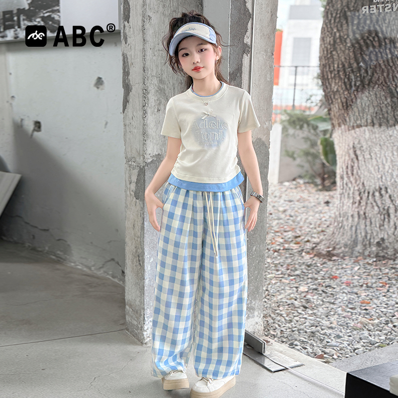 女童夏季套装2025新款