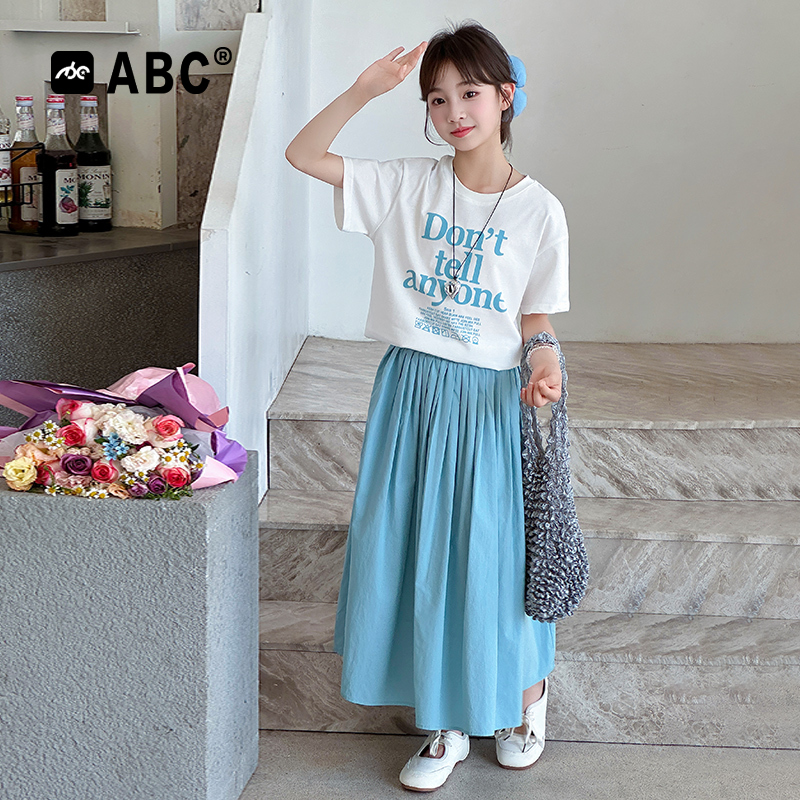 女童夏季套装2025新款