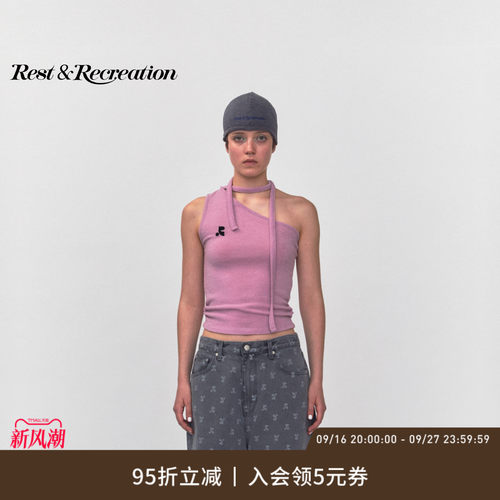 RestandRecreation吊带露肩背心