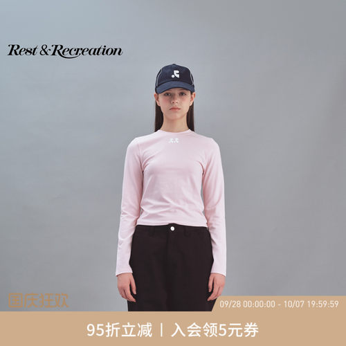 RR官方秋季简约logo长袖T恤