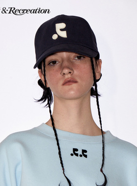 【明星同款】RestandRecreation2025新款刺绣logoRR标志棒球帽