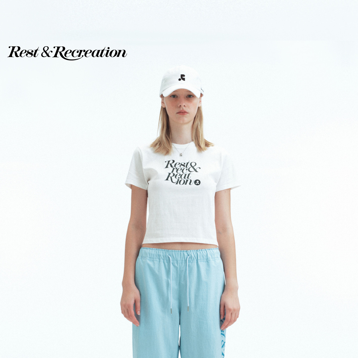 RRlogo字母印花短袖T恤女款