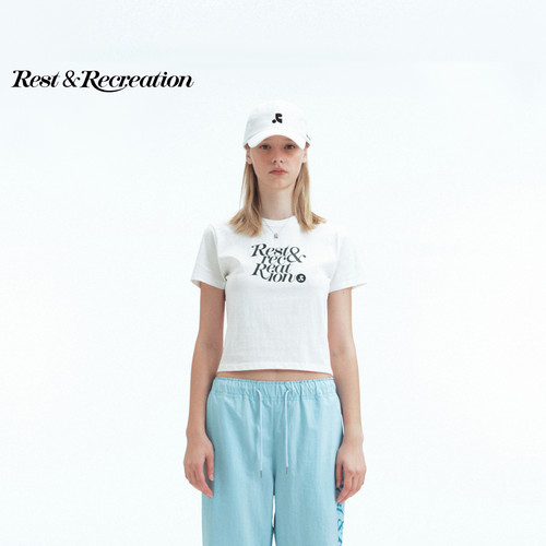 RRlogo字母印花短袖T恤女款