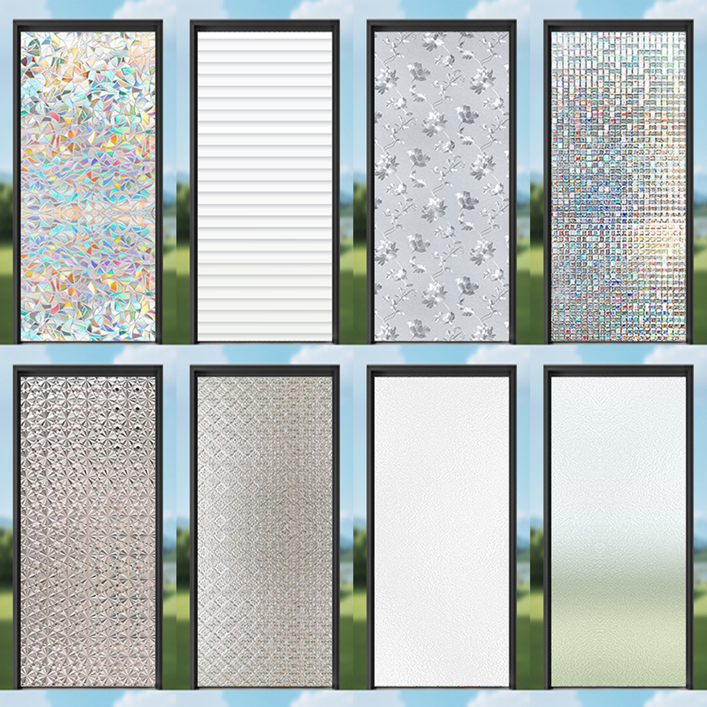 房屋装饰防窥浴室窗户玻璃膜