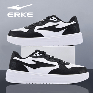 轻便软底学生运动空军一号板鞋 季 2025秋冬新款 跃动鸿星尔克男鞋