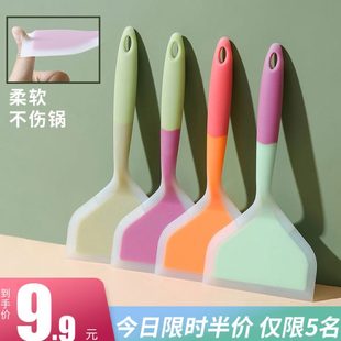 烙饼硅胶铲子不粘锅专用厨具玉子烧家用不伤锅耐高温炒菜锅铲煎饼