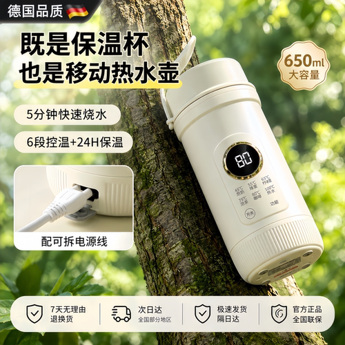 德国电热烧水杯旅行出差便携水壶