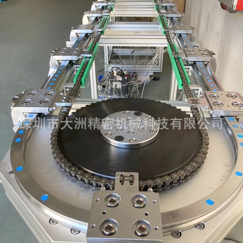 椭圆形导轨输送线高精度±0.05mm链条传动多工位工业自动化循环线,五金/工具,导轨,淘宝优惠券,粉丝福利购,淘宝优惠卷