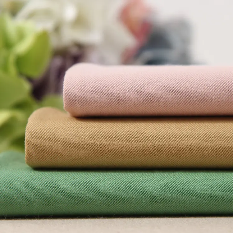 加厚斜纹水洗棉  斜纹砂洗棉  200g梭织洗水棉布休闲工装裤面料