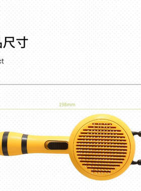 小蜜蜂宠物猫梳子英短布偶长毛猫咪专用去浮毛梳毛刷金毛狗狗针梳