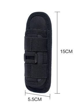 手电腰带夹UltraFire手电配件 尼龙套360度可旋转腰夹 手电筒套子