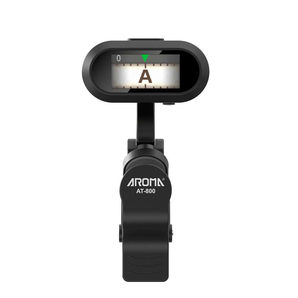 AROMA AT-800 TFT彩屏电子可充电调音器电木吉他小提琴弦乐通用