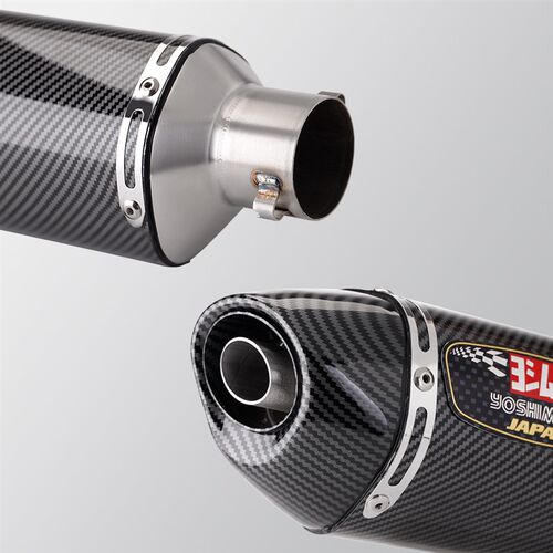 摩托车排气管 吉村R27小四角尾段 51MM通用 250SR 80R0NK 赛350 R