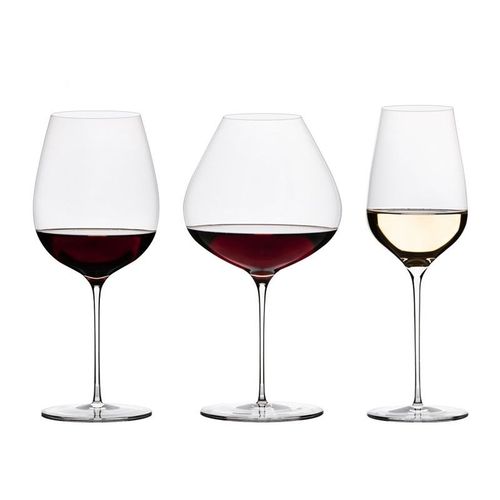 sy平替超薄勃艮第杯红酒杯水晶C杯葡萄酒杯手工吹制水晶高脚杯