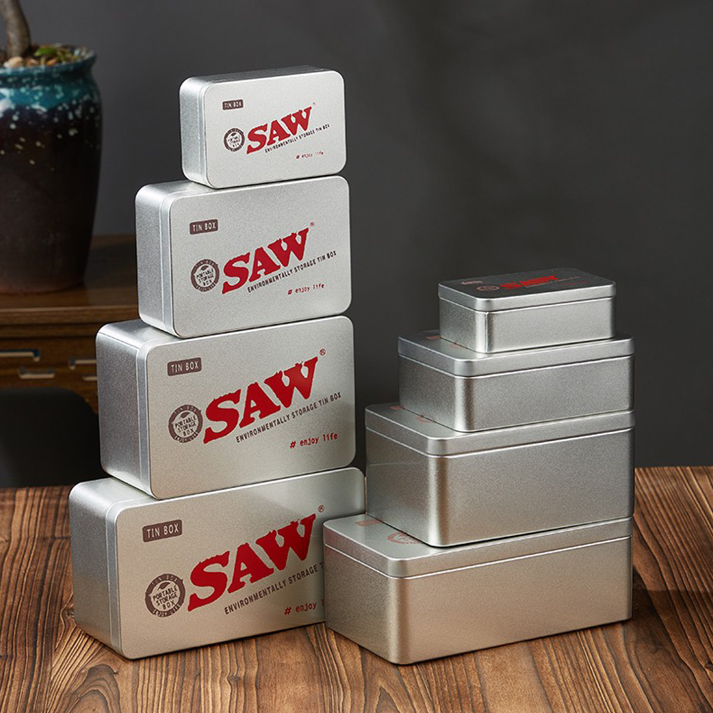 大容量装烟金属盒马口铁长方形散烟包装盒烟斗卷烟机粗中支专用盒,ZIPPO/瑞士军刀/眼镜,烟盒,淘宝优惠券,粉丝福利购,淘宝优惠卷