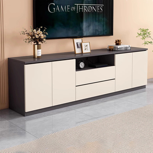 蜂窝铝板电视柜现代简约小户型家用客厅餐边储物柜子地柜电视机柜