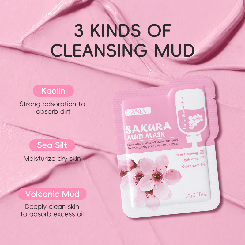 跨境莱蔻清洁泥膜组合facemask面