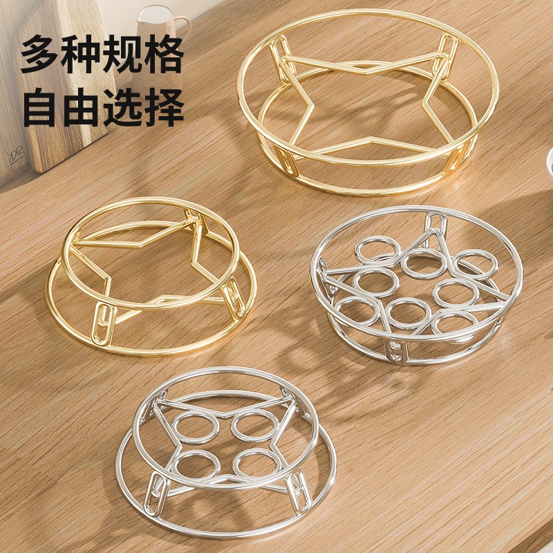 不锈钢蒸架隔水蒸片n家用蒸格篦子蒸盘蒸屉蒸菜架子锅架厨房置物