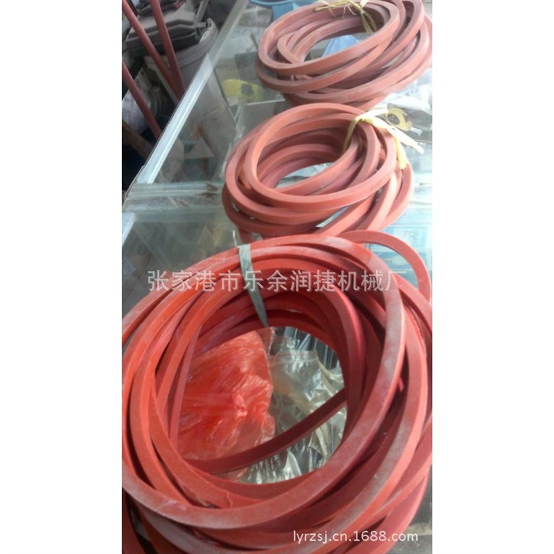 高速混合机出料口硅o胶密封条,高速搅拌机卸料口硅胶密封圈