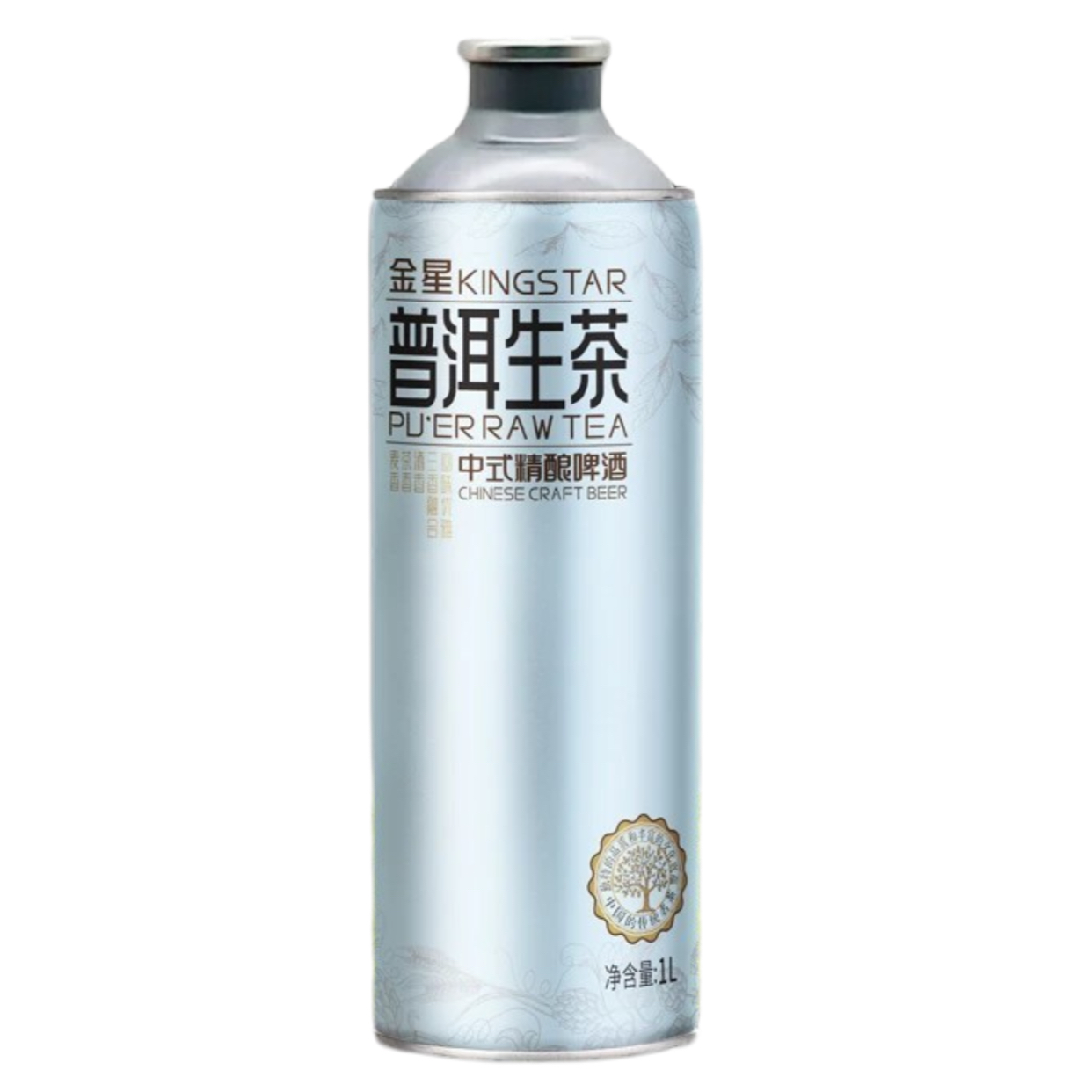 金星普洱生茶中式精酿啤酒1L装