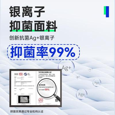 联乐天然乳胶床垫席梦思椰棕硬垫独立弹簧棕垫软垫两用商场同款