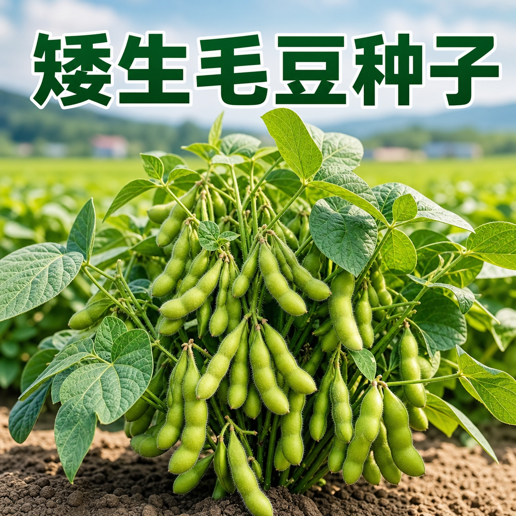 特早熟大粒矮生毛豆种子高产