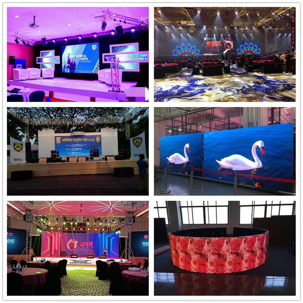 PH4.81 outdoor die casting aluminum full color LED displays