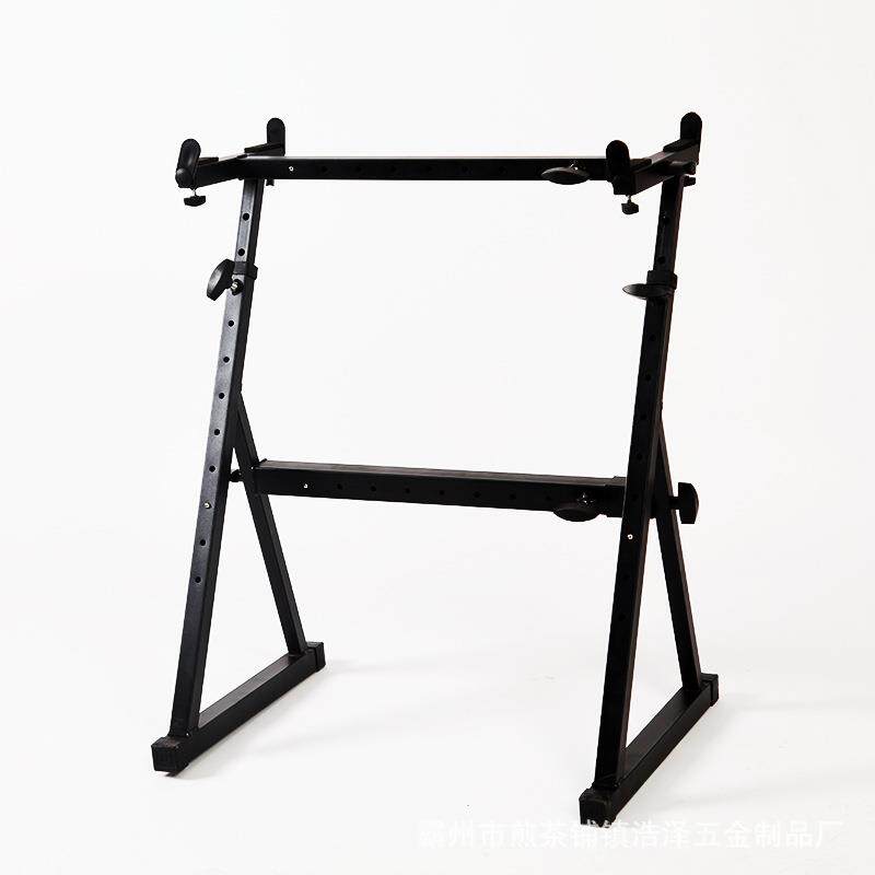 电子琴架Z型升降拉伸琴架带轮可升降长度调节电子琴架加粗静音轮