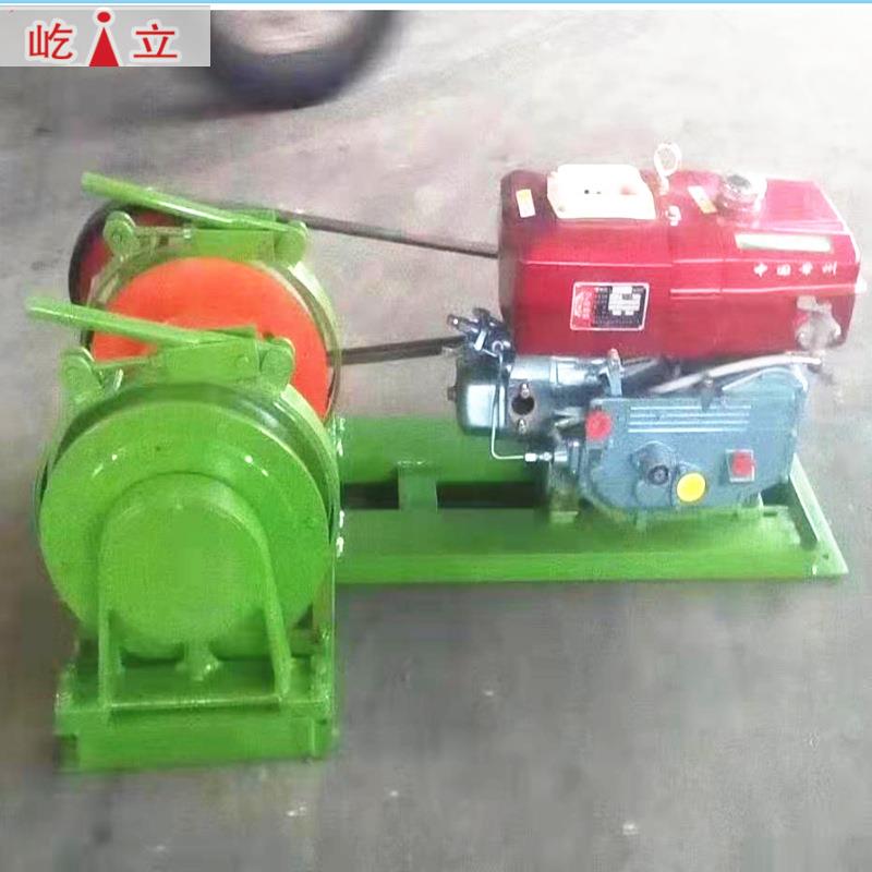 直销快慢速卷扬机现货供应柴油离合器卷扬机
