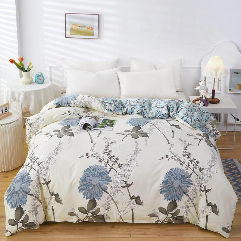 纯棉印花被套床单多规格小清新碎花全棉水洗被套单件被罩单品