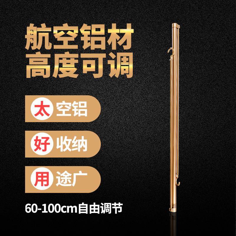 晒被子架折叠室内阳台晾被子衣架伸缩家用晒床单架单杆式晾陈之堔