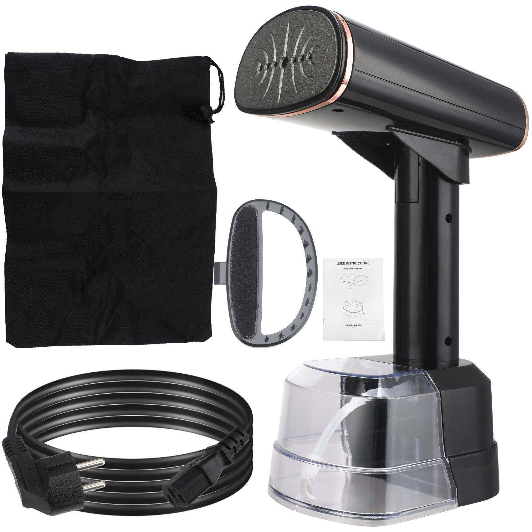 1500W400ml水箱折叠挂烫机速热2档蒸汽LCD触屏除皱熨斗