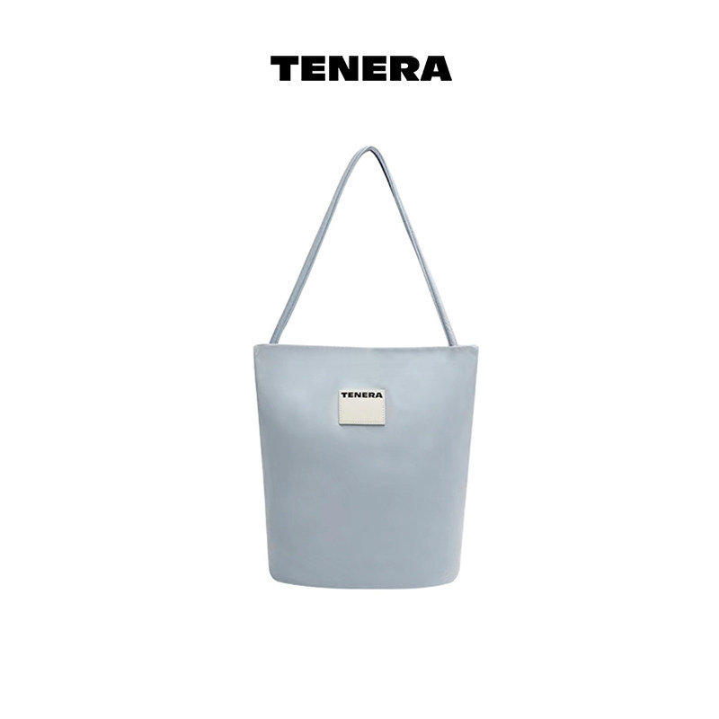 TENERA再生尼龙系列单肩包通勤水桶包大容量包包女款托特包手提