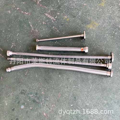 波纹管不锈钢液体气体金属软管法兰式螺纹式焊接式钢制软管