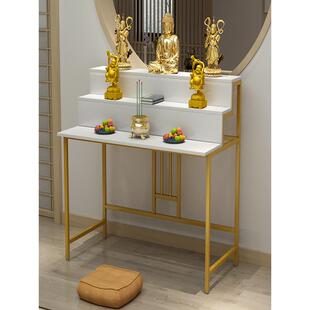 佛龛新中式立柜香案佛龛简约供桌供奉台佛台家用小型佛台供财神桌