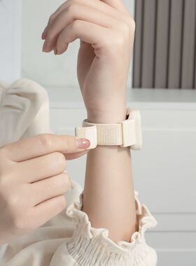 RedmiWatch3表带红米手表2编织弹力替换小米Lite智能运动尼龙腕带