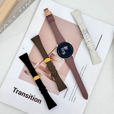 适用高驰corospace3表带PACE2小蛮腰平纹APEX2蝴蝶扣皮质2pro腕带