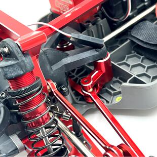 1/10 10208小怪兽RC遥控车零配件金属升级转向组件舵机拉杆