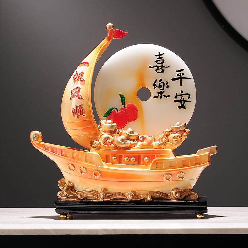 一帆风顺家居隔断摆设电视柜柜台办公桌面创意摆件装饰品工艺品,家居饰品,桌面摆件,淘宝优惠券,粉丝福利购,淘宝优惠卷