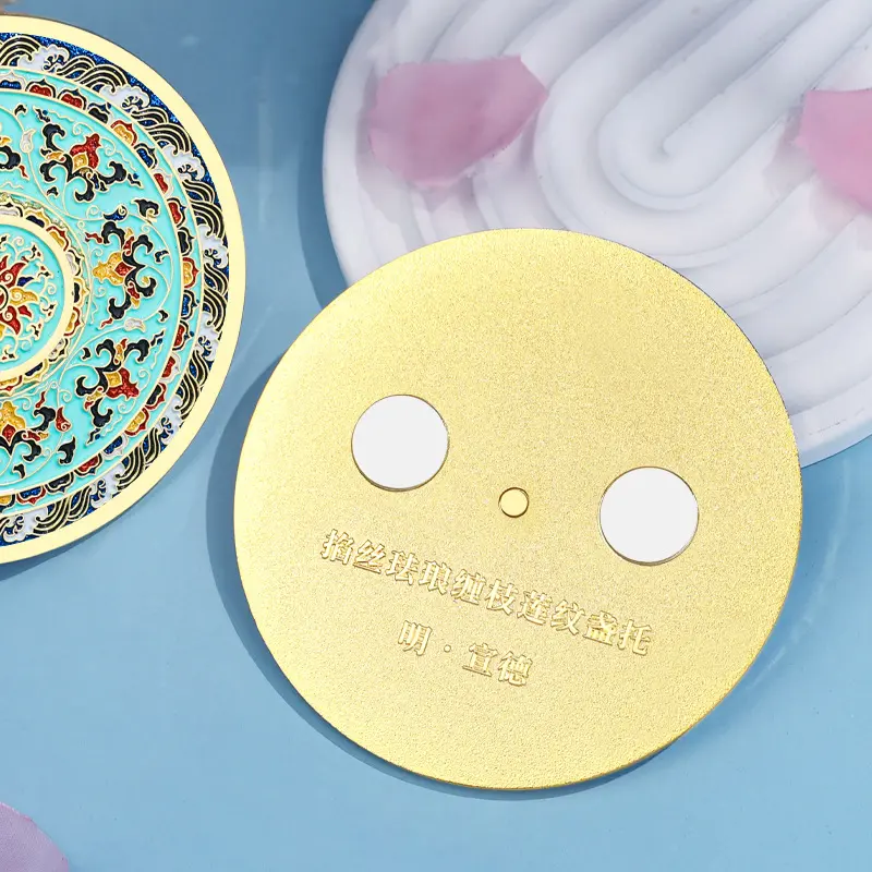 国宝纪念品ar旋转金属冰箱贴装饰画新款2024新款磁贴个性创意礼品