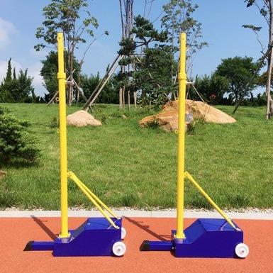 羽毛球网架气排球网球柱架子专业户外比赛家用移动式标准便携沙滩