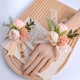 结婚胸花新郎新娘婚礼高档姐妹团手腕花伴郎伴娘全套仿真襟花胸针