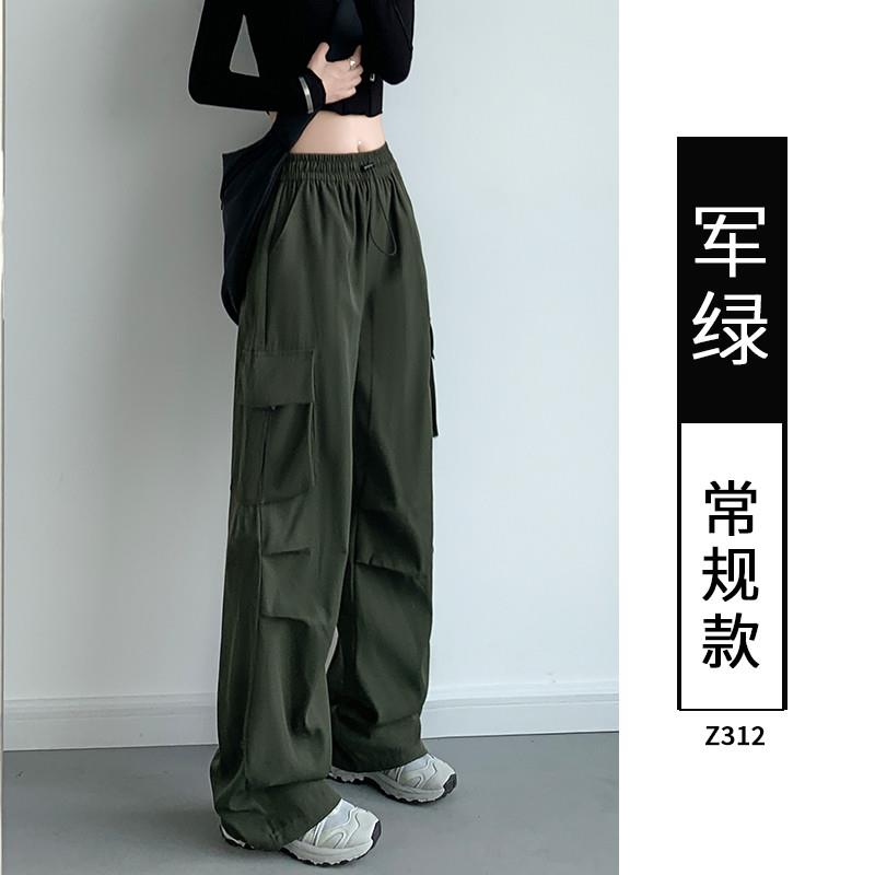 推荐降落伞兵工装裤女2025