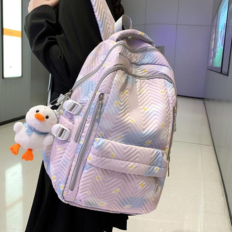 新品书包女初中生高颜值大