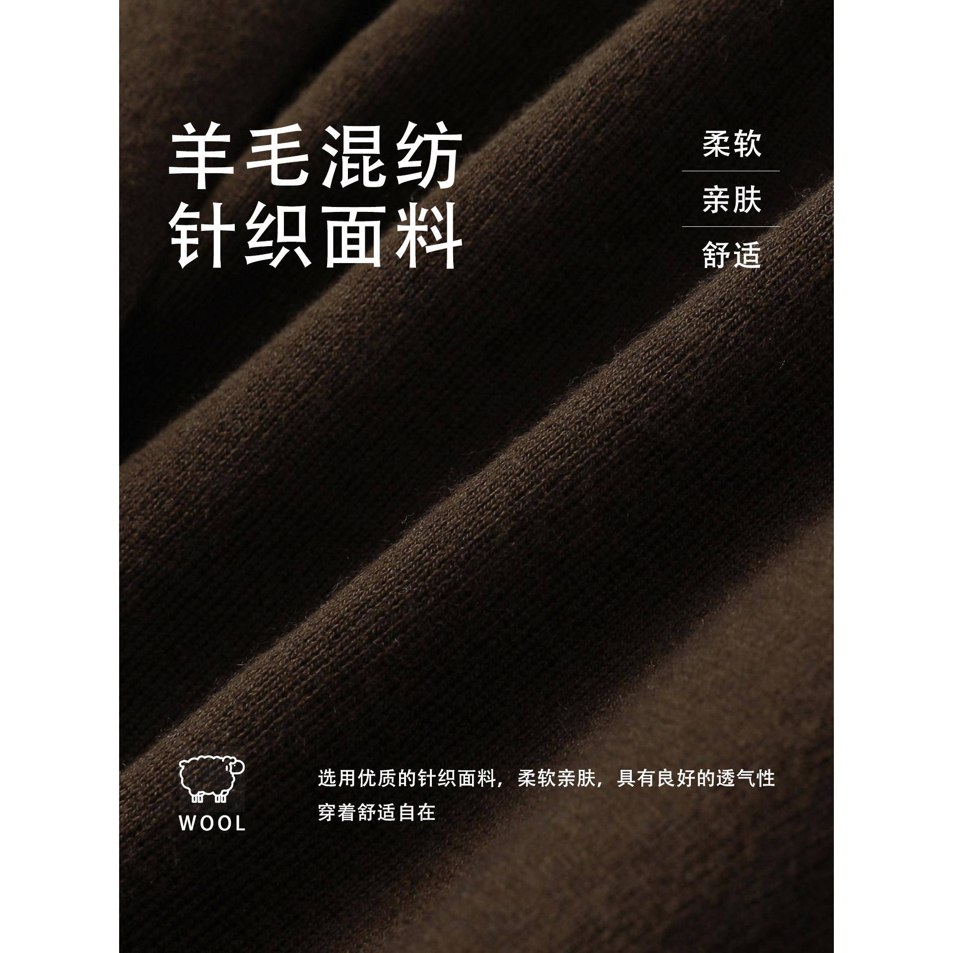 推荐秋季穿搭交叉V领长袖t恤针织衫女2026新款收腰显瘦气质上衣打