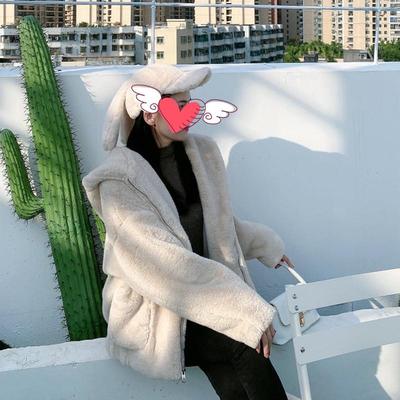 新品2025秋冬仿獭兔毛皮草