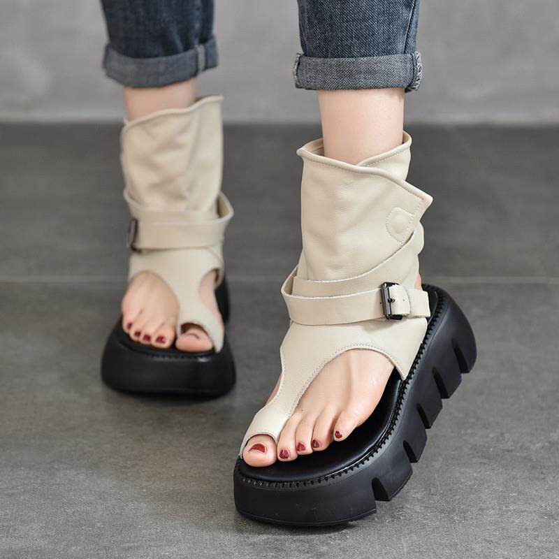 新品2026年夏季凉鞋女真皮