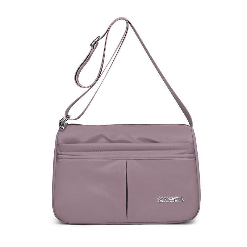 新品超轻多层单肩包女款新款时尚休闲百搭斜挎包中老年妈妈手机小