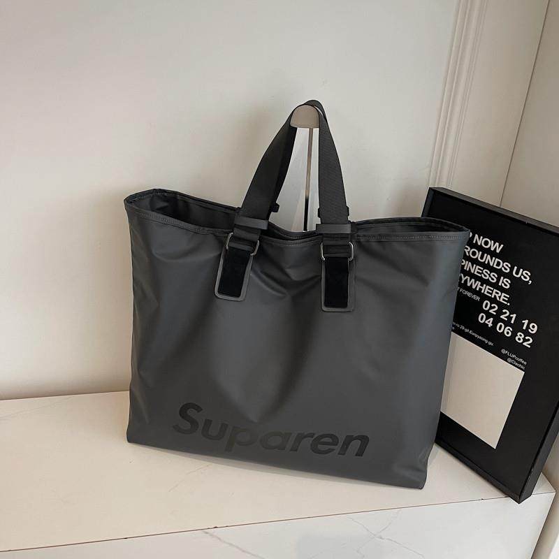 新品大容量托特包电脑包时尚休闲单肩包旅游手提袋2025新款短途旅