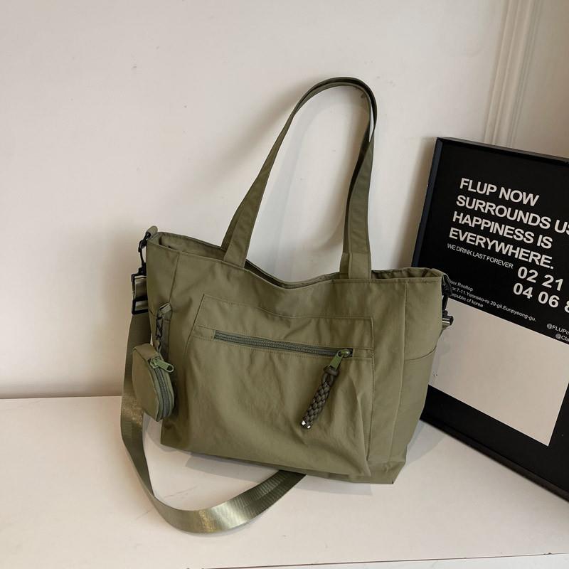 推荐休闲大容量帆布包包女